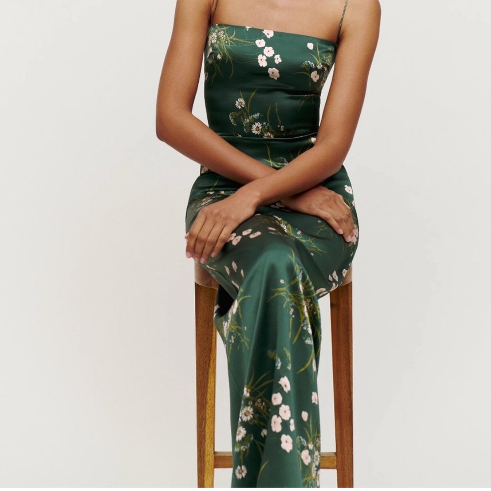 Frankie Silk Dress - Reformation